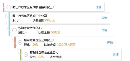 鞍山市鐵東區(qū)鋼成聯(lián)合精細化工廠 工商信息、信用報告、財務(wù)報表及電話地址查詢指南